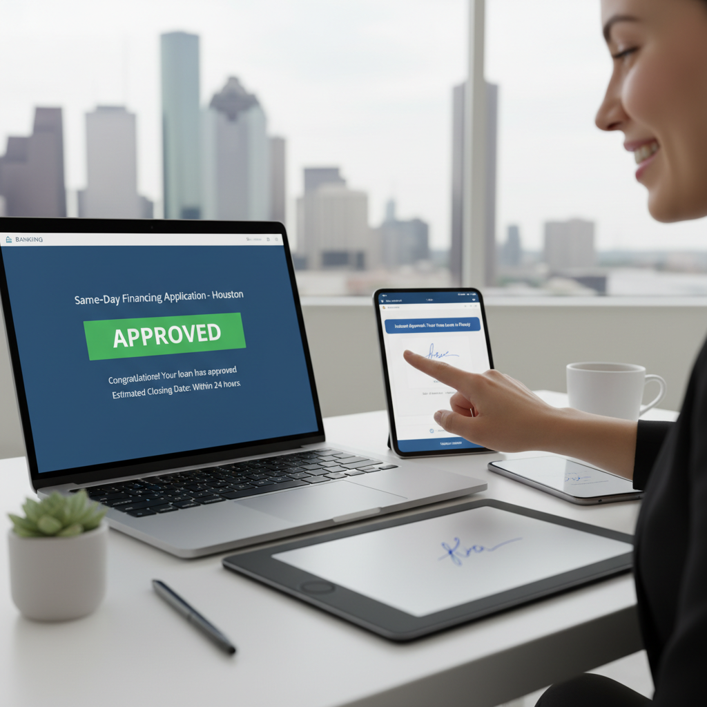 Same-Day Financing Approval - Tell Projects Commercial Houston TX