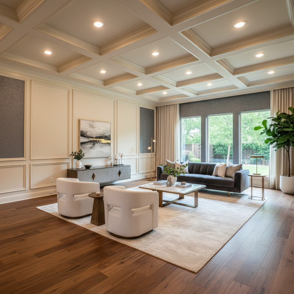 Living Room Remodeling Houston - Tell Projects Commercial Houston TX