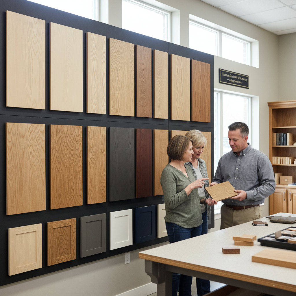 Cabinetry & Millwork Materials - Tell Projects Commercial Houston TX