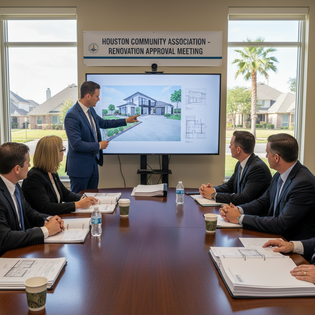 HOA Approval Assistance - Tell Projects Commercial Houston TX