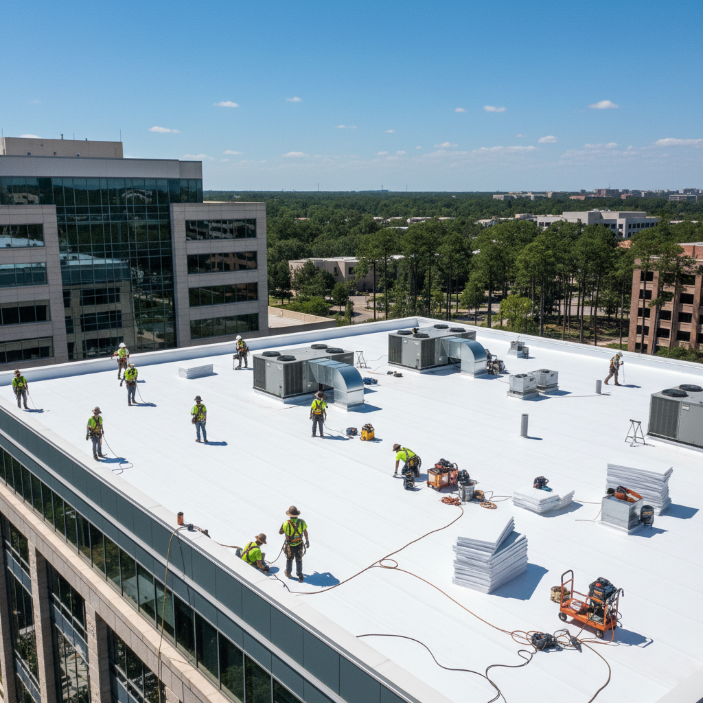 Commercial Roofing The Woodlands TX