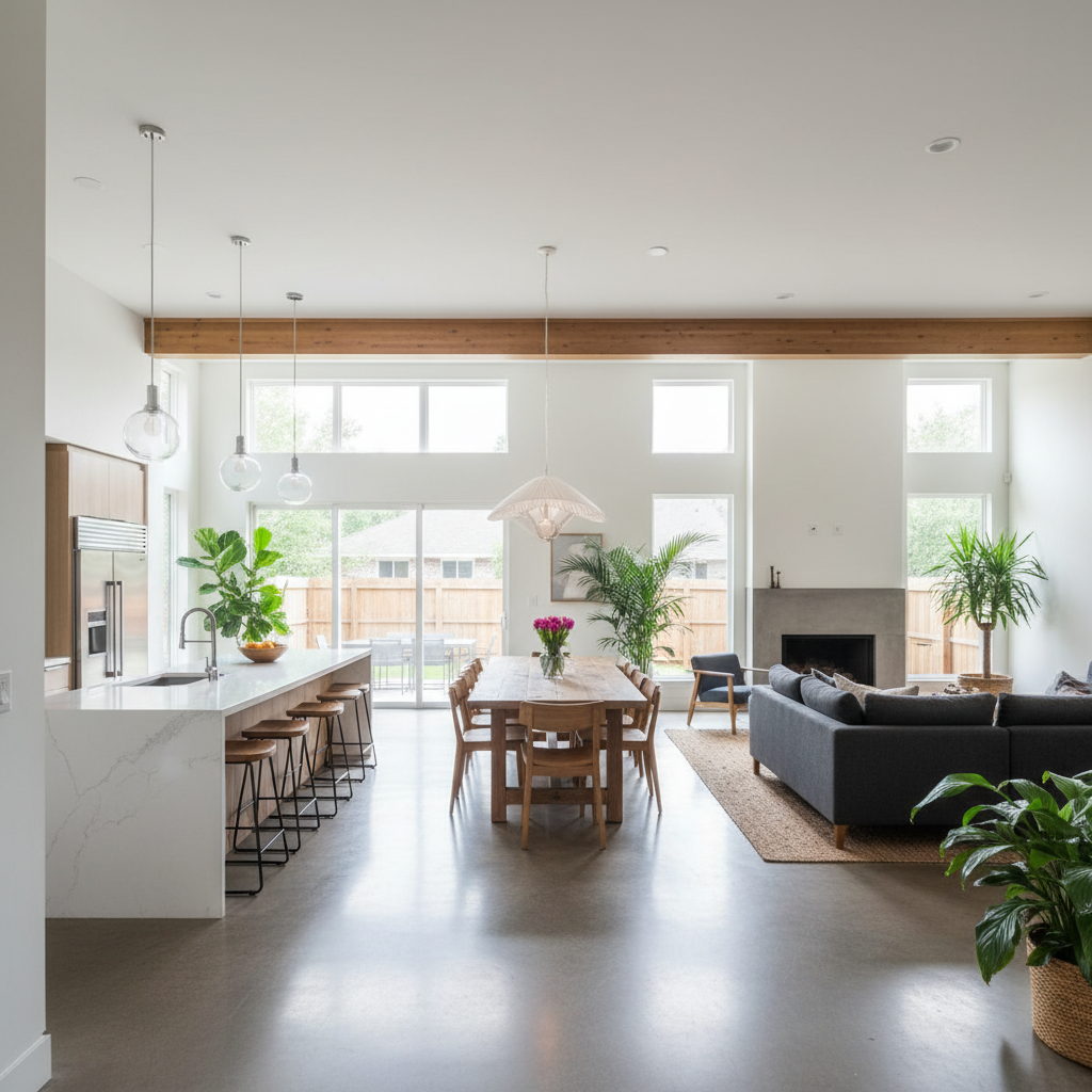 Open Concept Space Planning - Tell Projects Commercial Houston TX